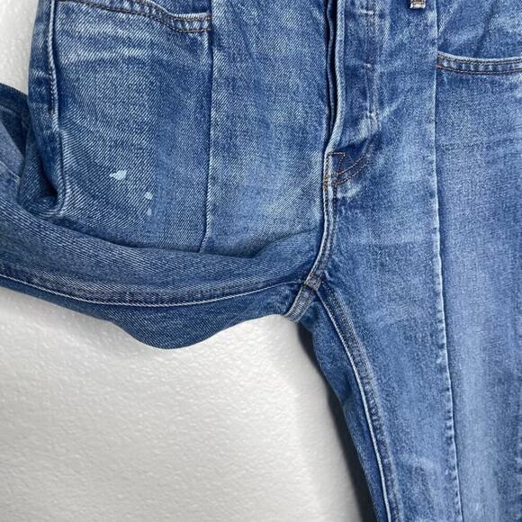 Levis Womens Jeans Size 26 Altered Straight Button Fly Ankle Medium Wash Denim - Picture 10 of 16